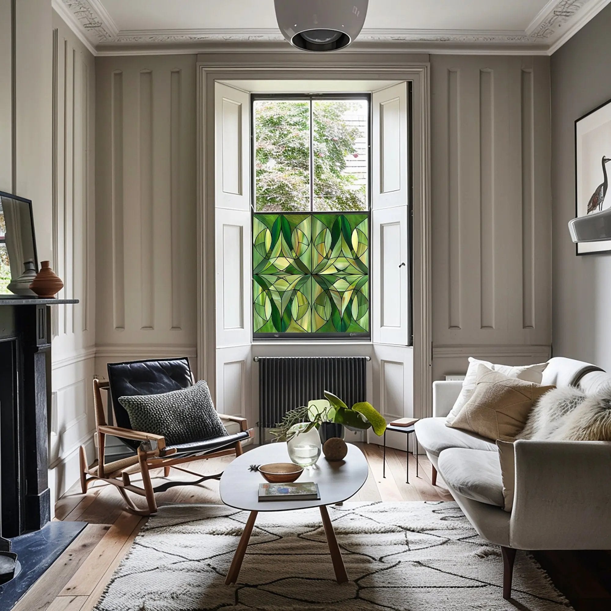 Arpino Privacy Stained Glass Window Film Creative Windows