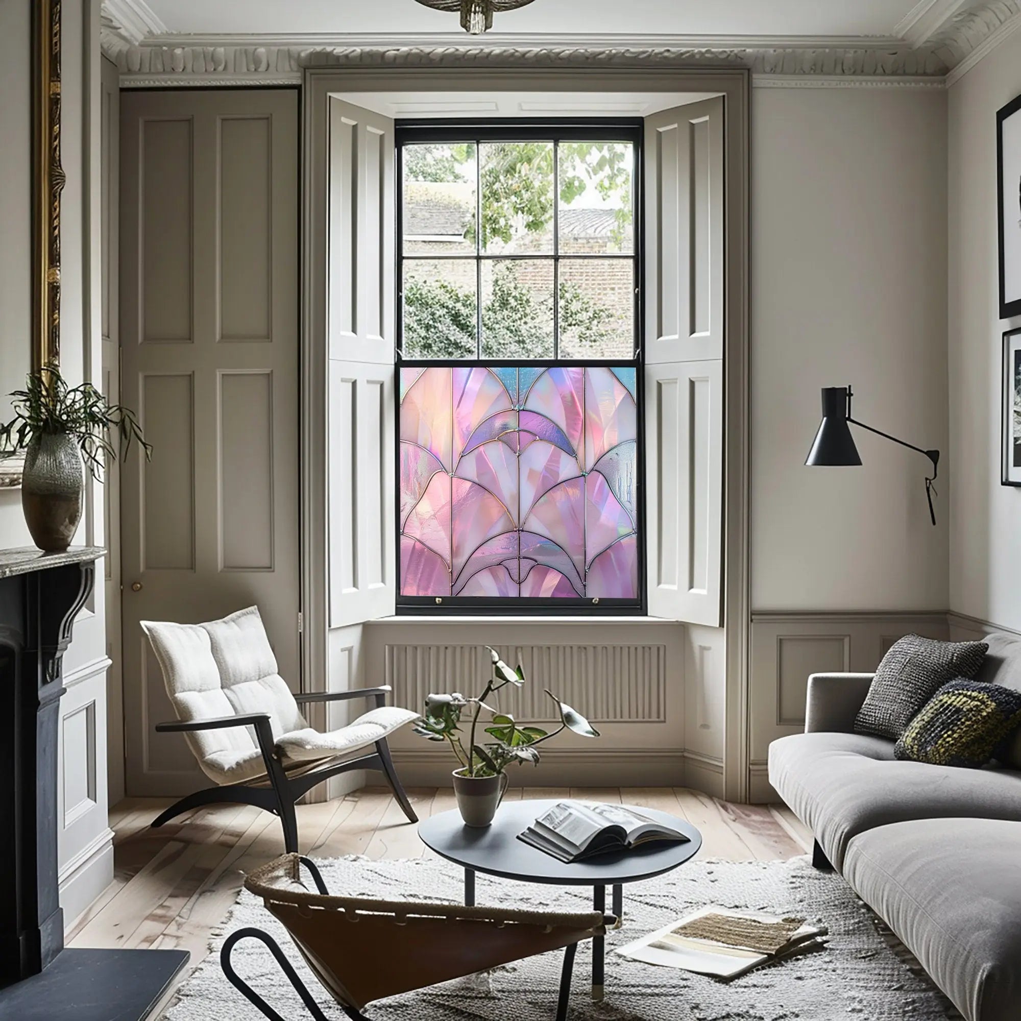 Netro Stained Glass Privacy Window Film Creative Windows