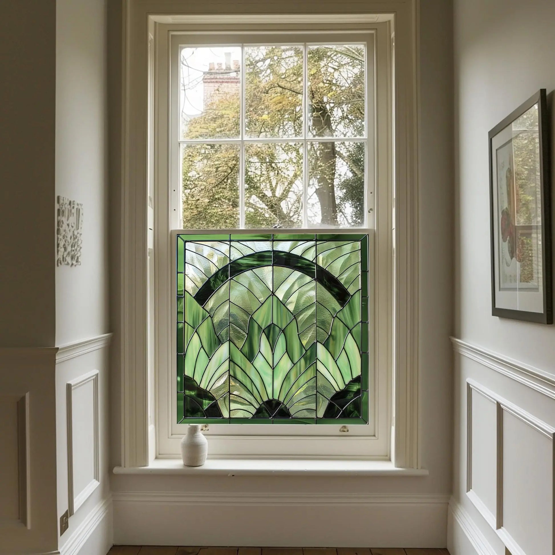 Azzone Stained Glass Privacy Window Film Creative Windows
