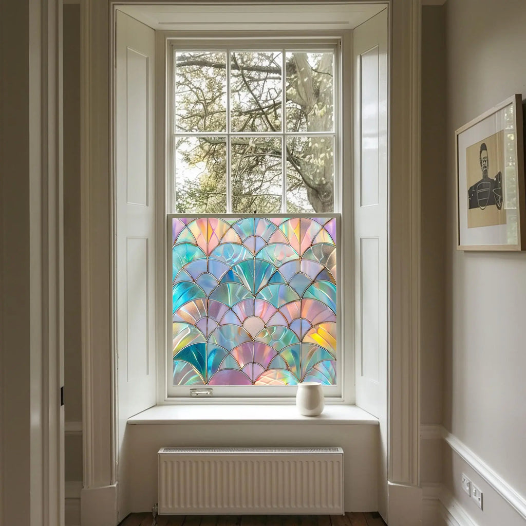 Abetone Stained Glass Privacy Window Film Creative Windows