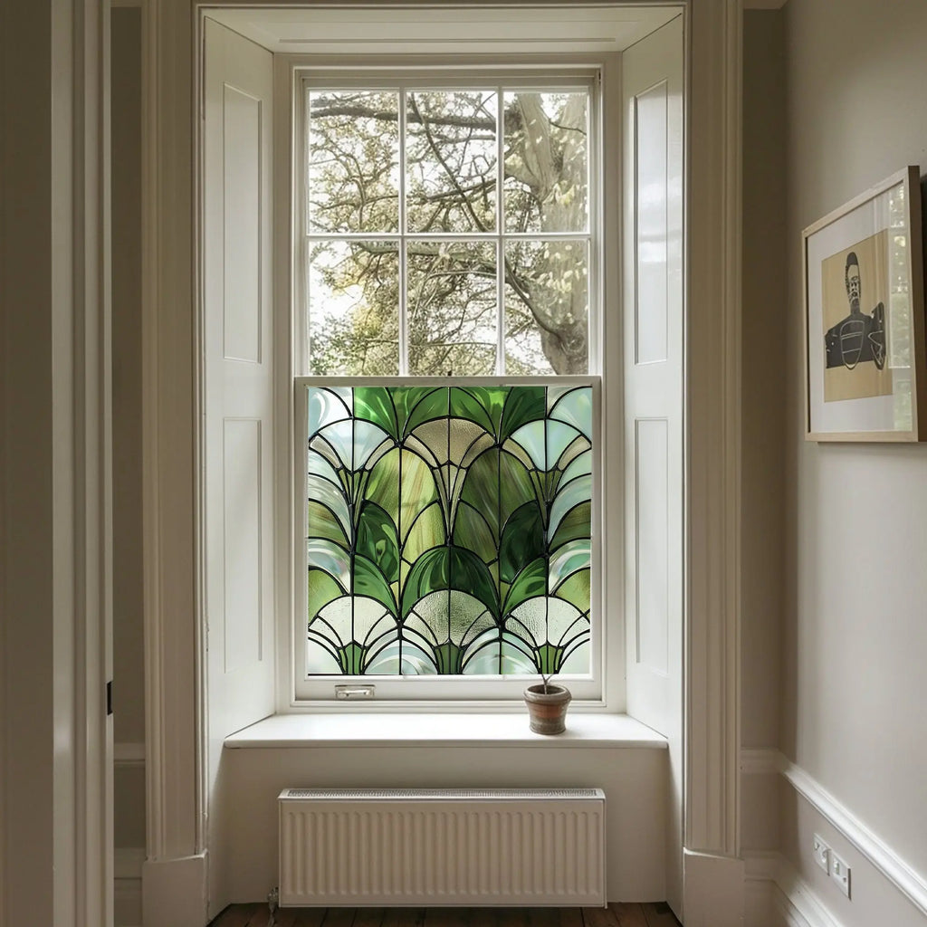 Villaga Stained Glass Privacy Window Film Creative Windows