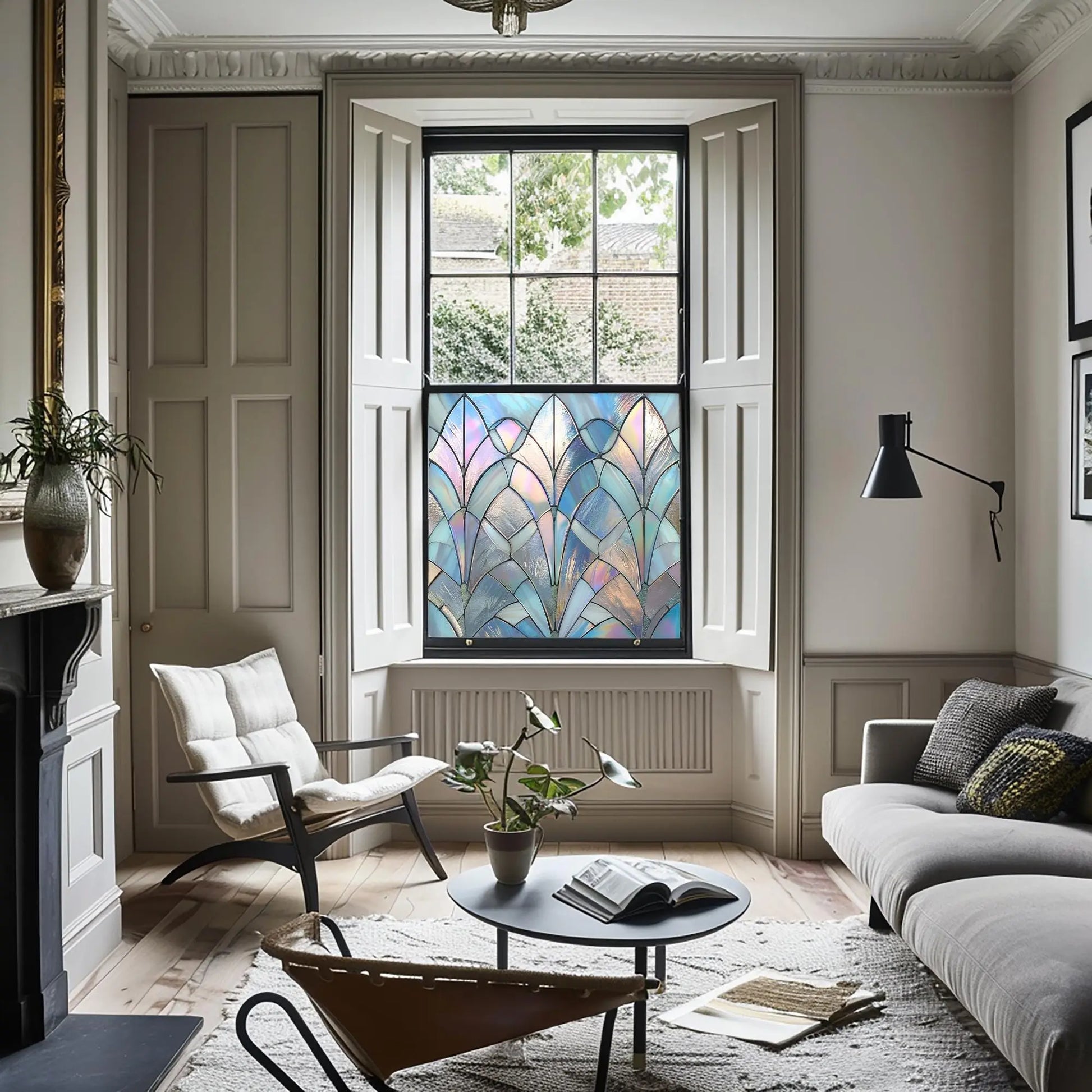 Averara Privacy Stained Glass Window Film Creative Windows
