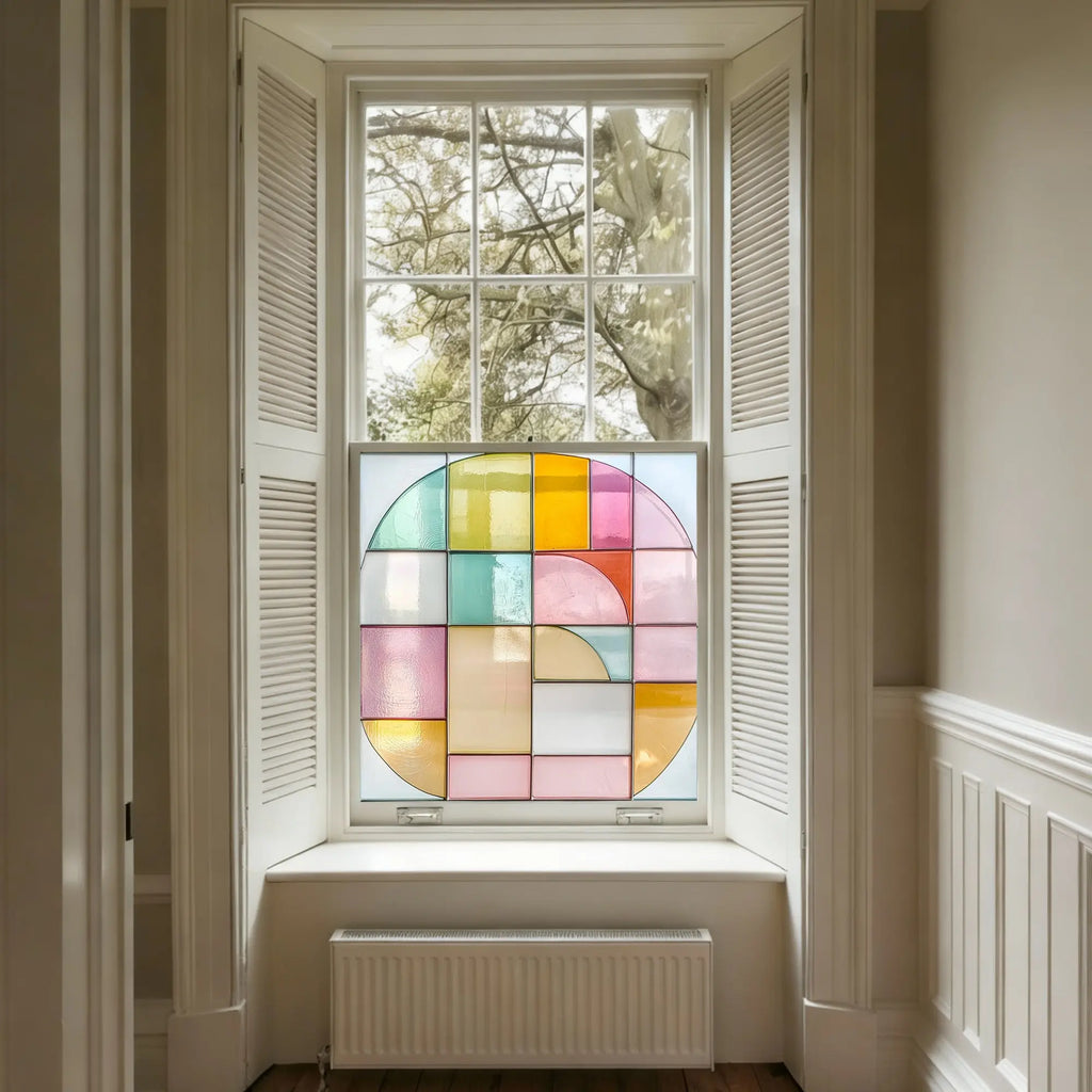 Conflenti Stained Glass Privacy Window Film Creative Windows