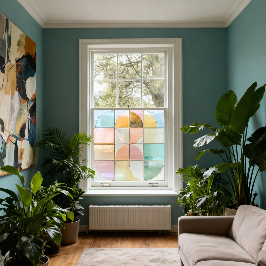 Coniolo Stained Glass Privacy Window Film Creative Windows