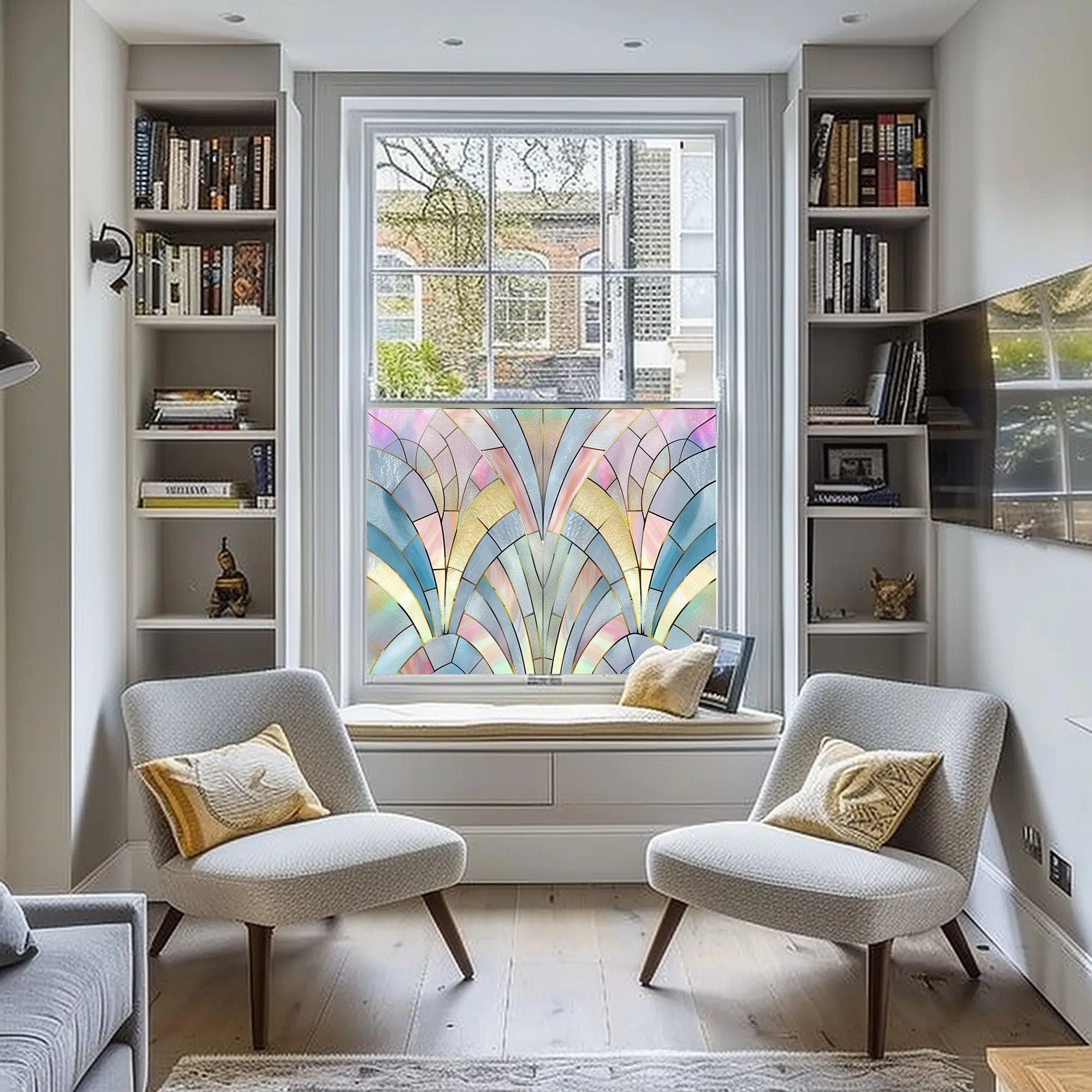 Zumpano Stained Glass Window Film Creative Windows