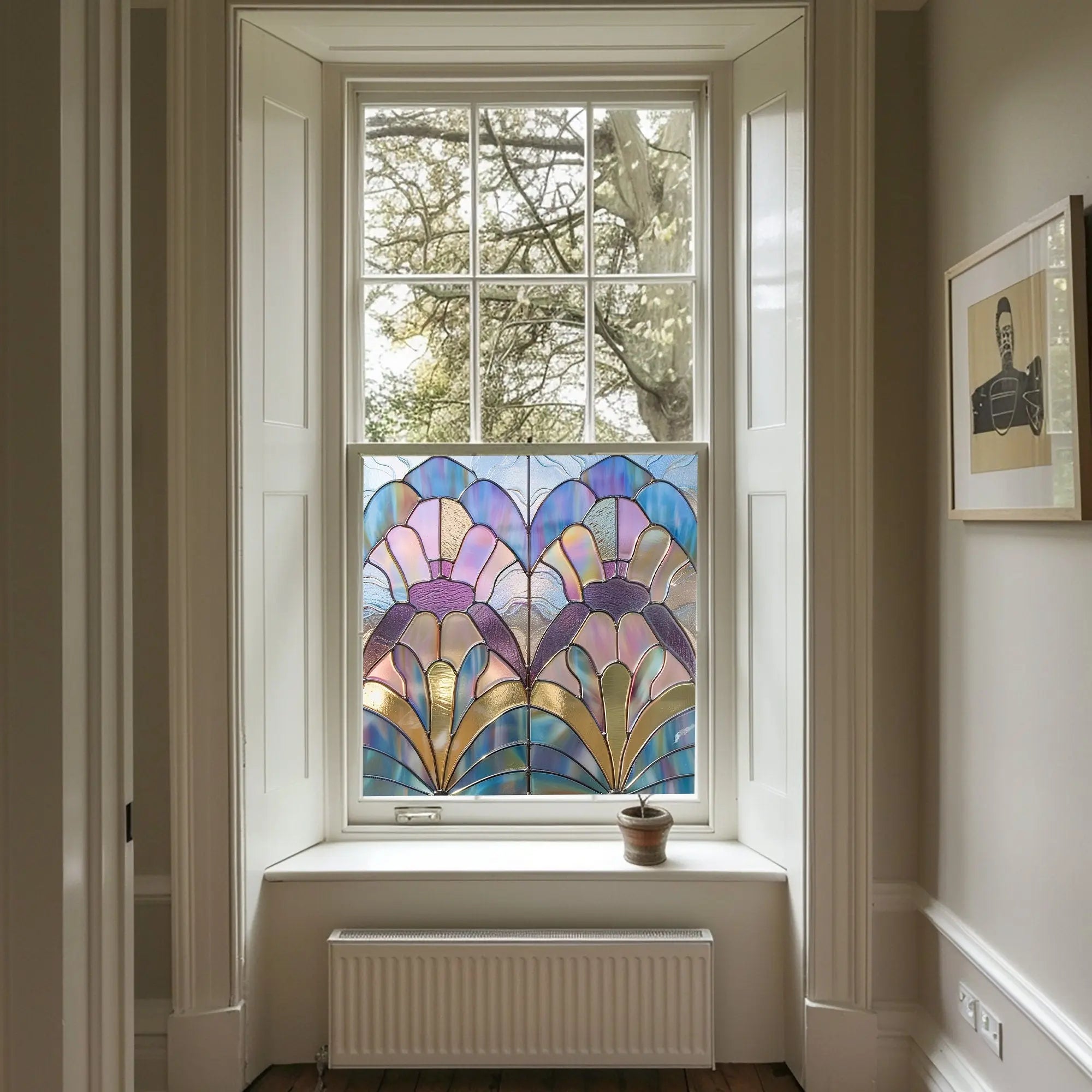 Mello Stained Glass Privacy Window Film Creative Windows