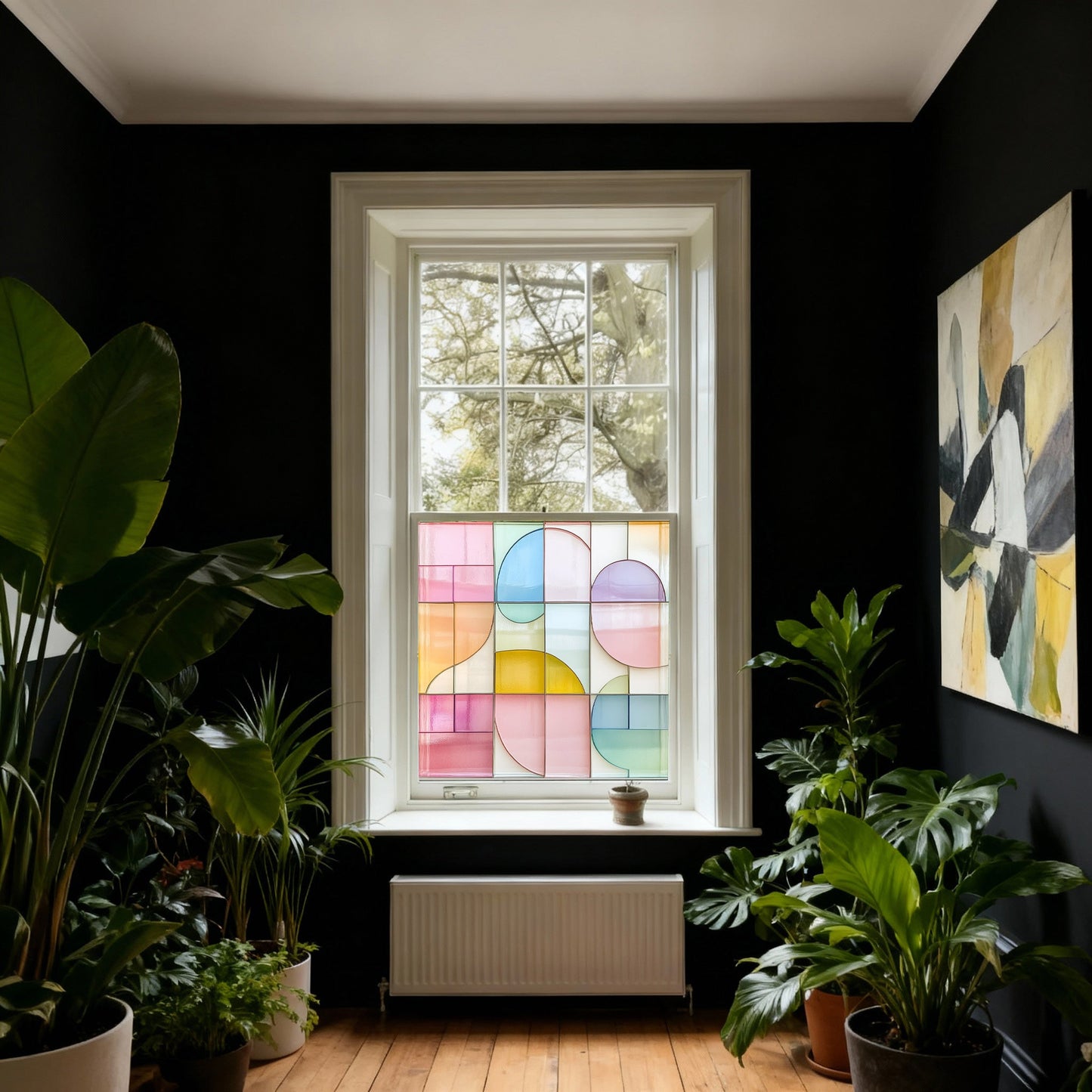 Conselice Stained Glass Privacy Window Film Creative Windows