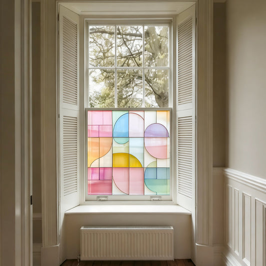 Conselice Stained Glass Privacy Window Film Creative Windows