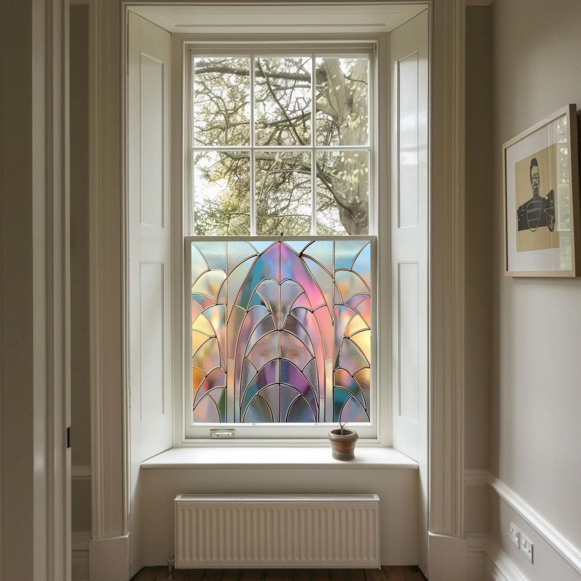 Onanì Stained Glass Window Film Creative Windows