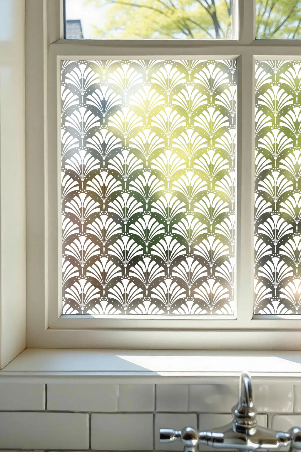 Condove Art Deco Frosted Privacy Window Film Creative Windows