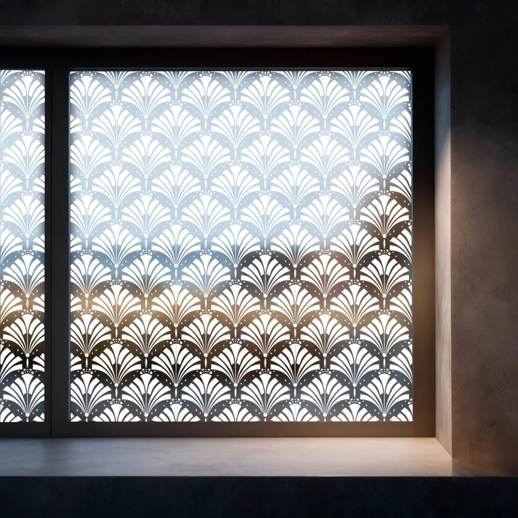Condove Art Deco Frosted Privacy Window Film Creative Windows