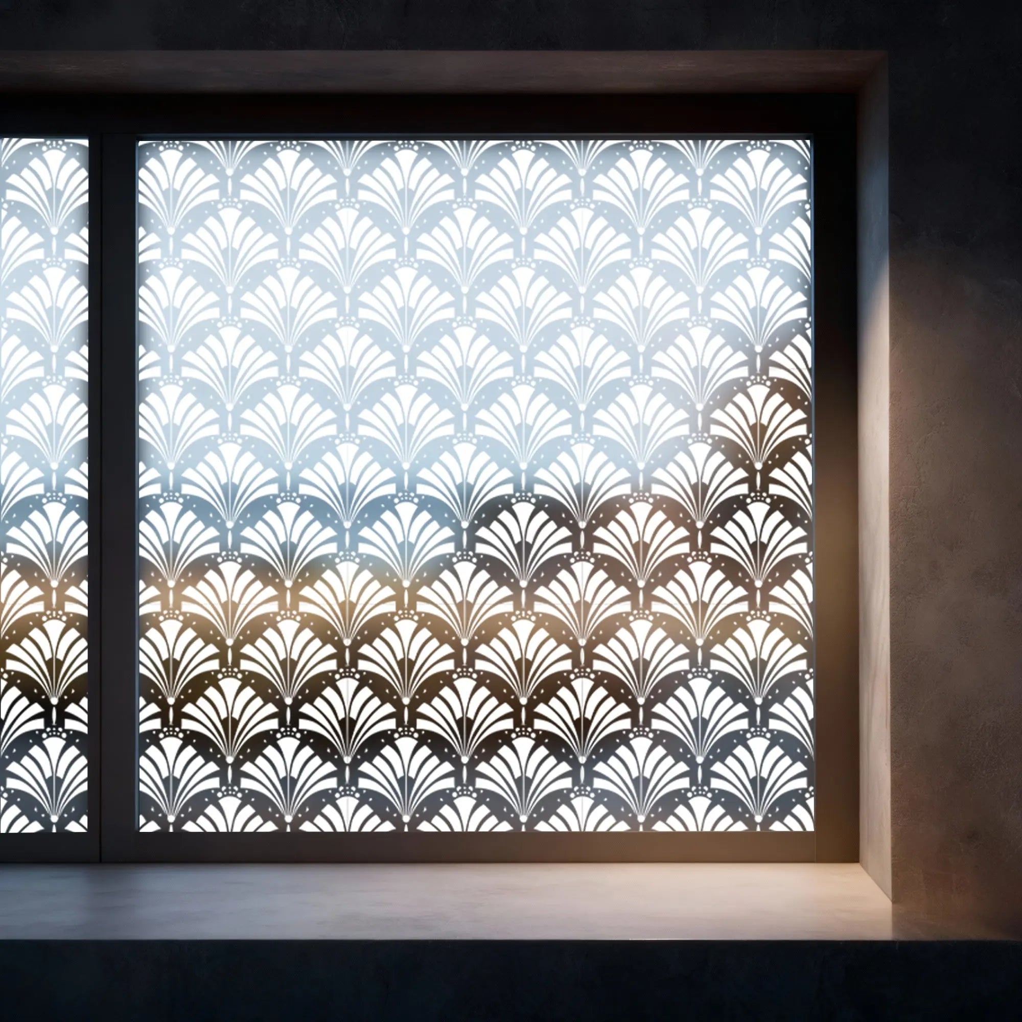 Condove Art Deco Frosted Privacy Window Film Creative Windows