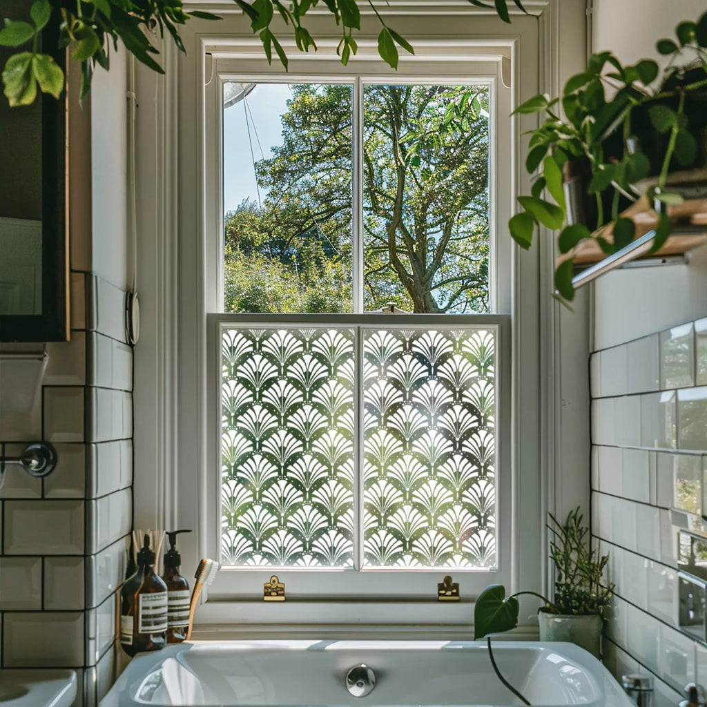 Condove Art Deco Frosted Privacy Window Film Creative Windows