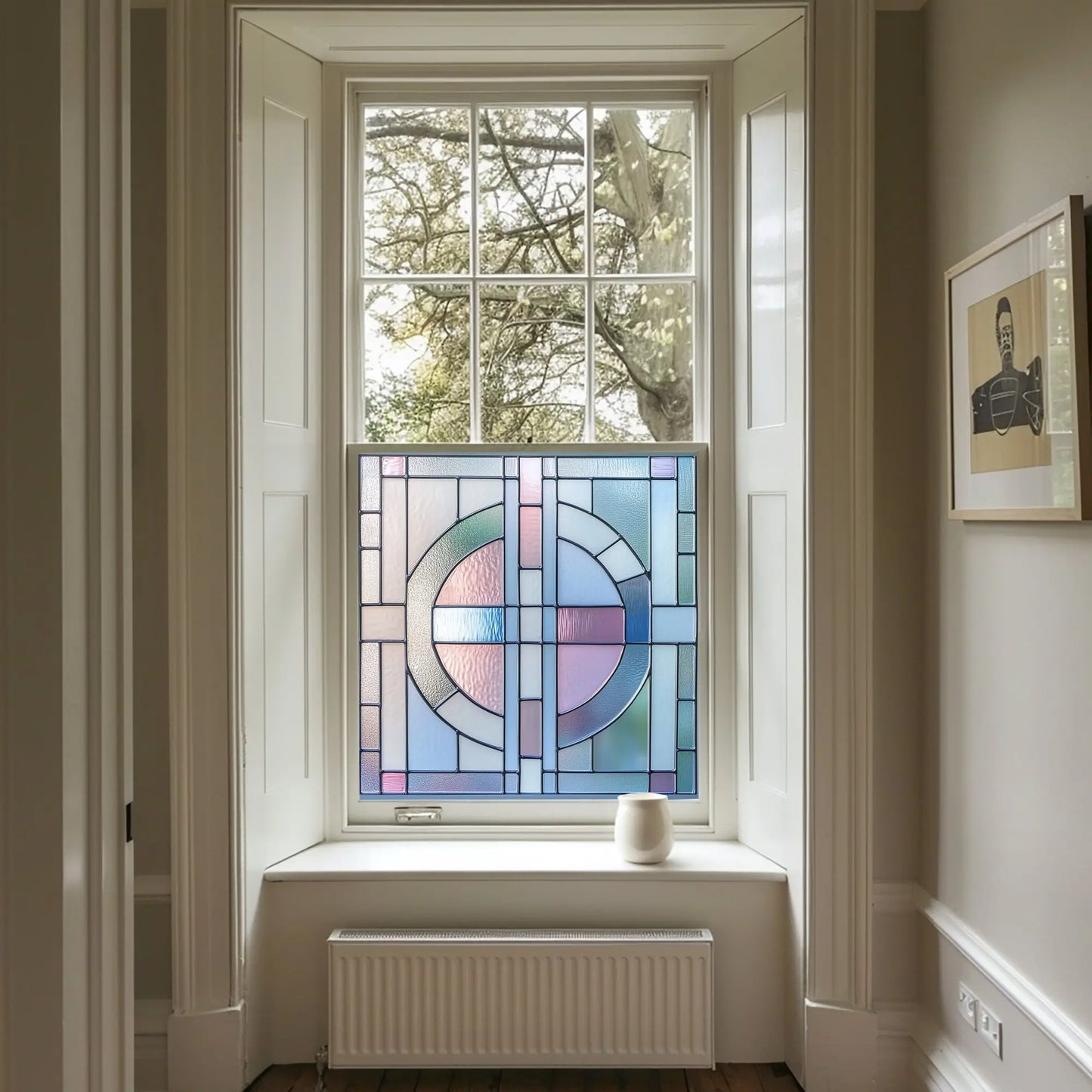 Vintl Stained Glass Privacy Window Film Creative Windows