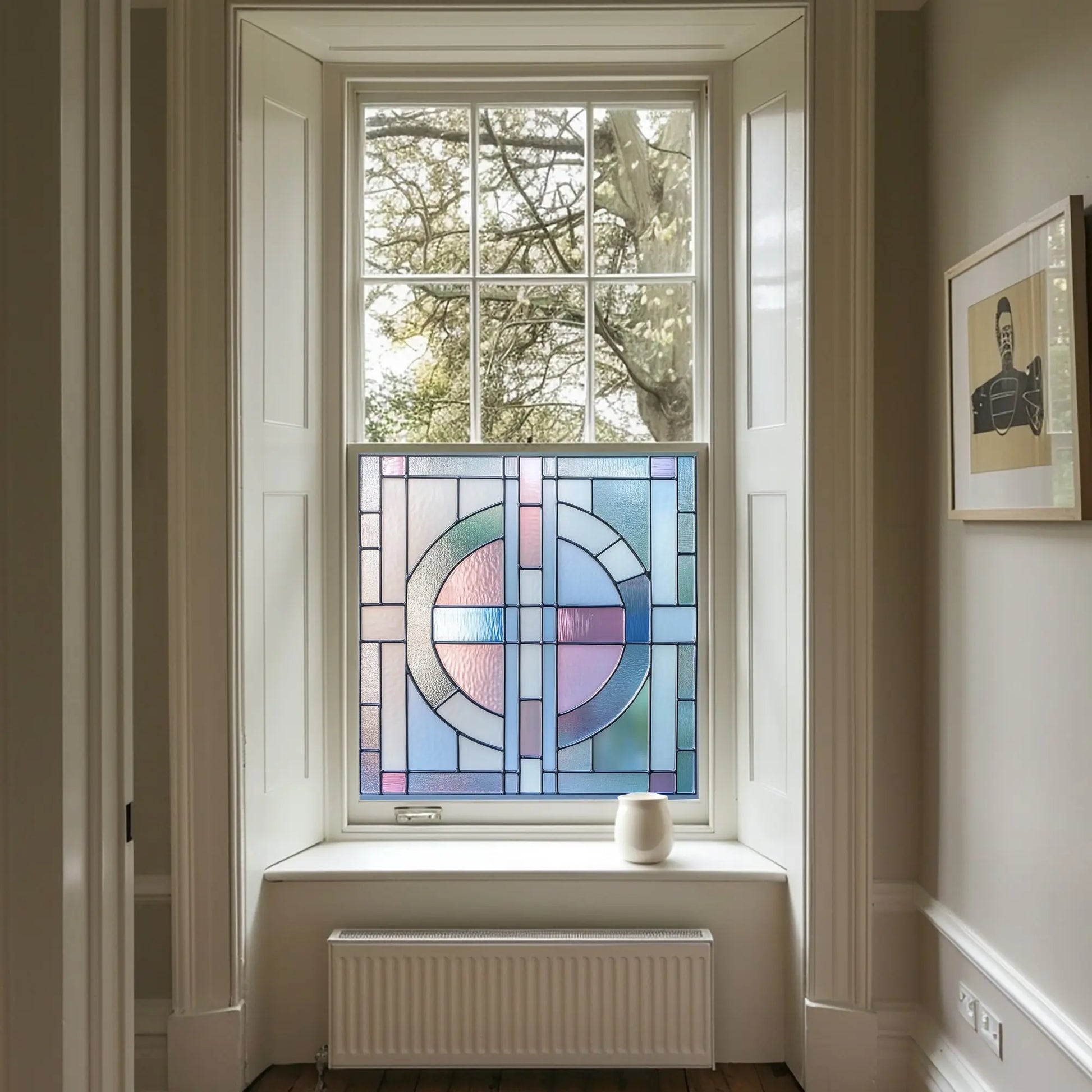 Vintl Stained Glass Privacy Window Film Creative Windows