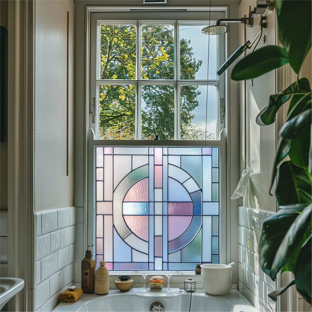 Vintl Stained Glass Privacy Window Film Creative Windows