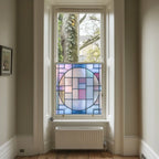 Veglio Stained Glass Privacy Window Film Creative Windows