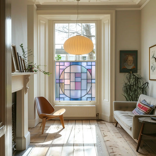 Veglio Stained Glass Privacy Window Film Creative Windows