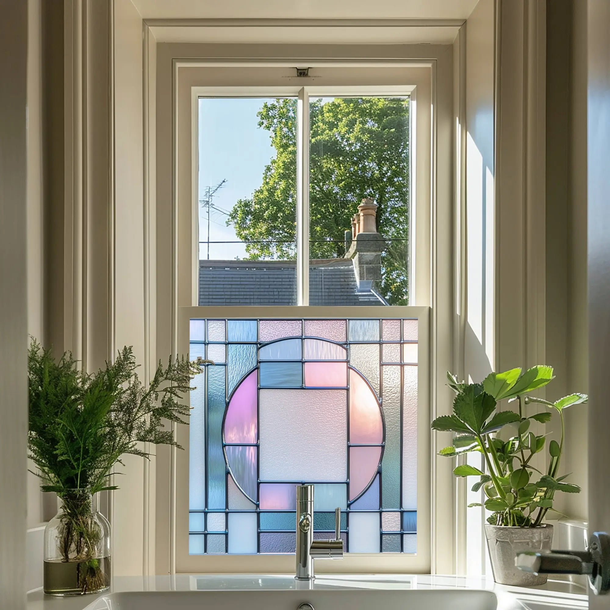 Vaiano Stained Glass Window Film Creative Windows