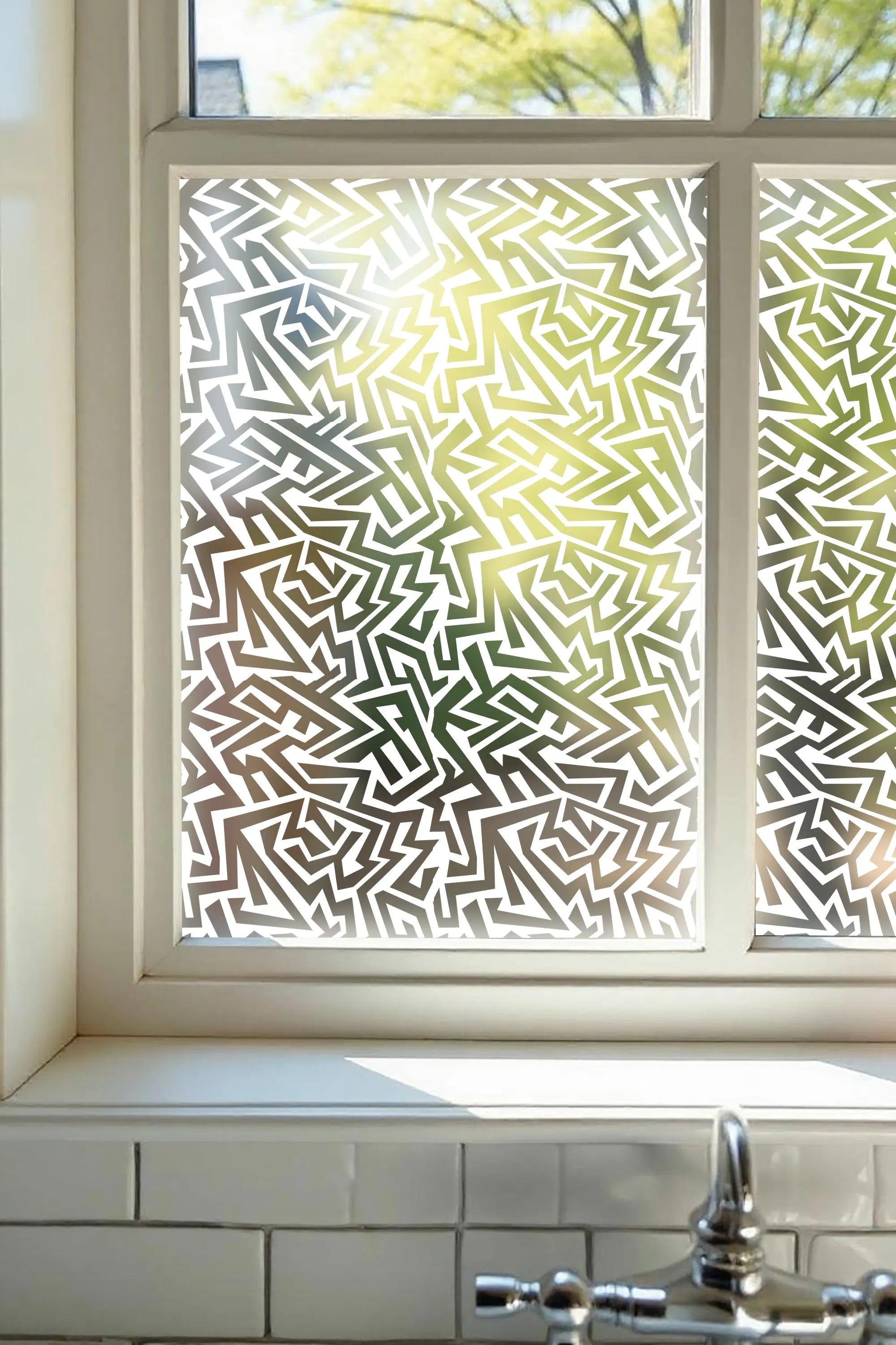 Gorizia Frosted Patterned Window Film Creative Windows
