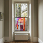 Niardo Stained Glass Privacy Window Film Creative Windows