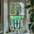 Novara Stained Glass Privacy Window Film Creative Windows