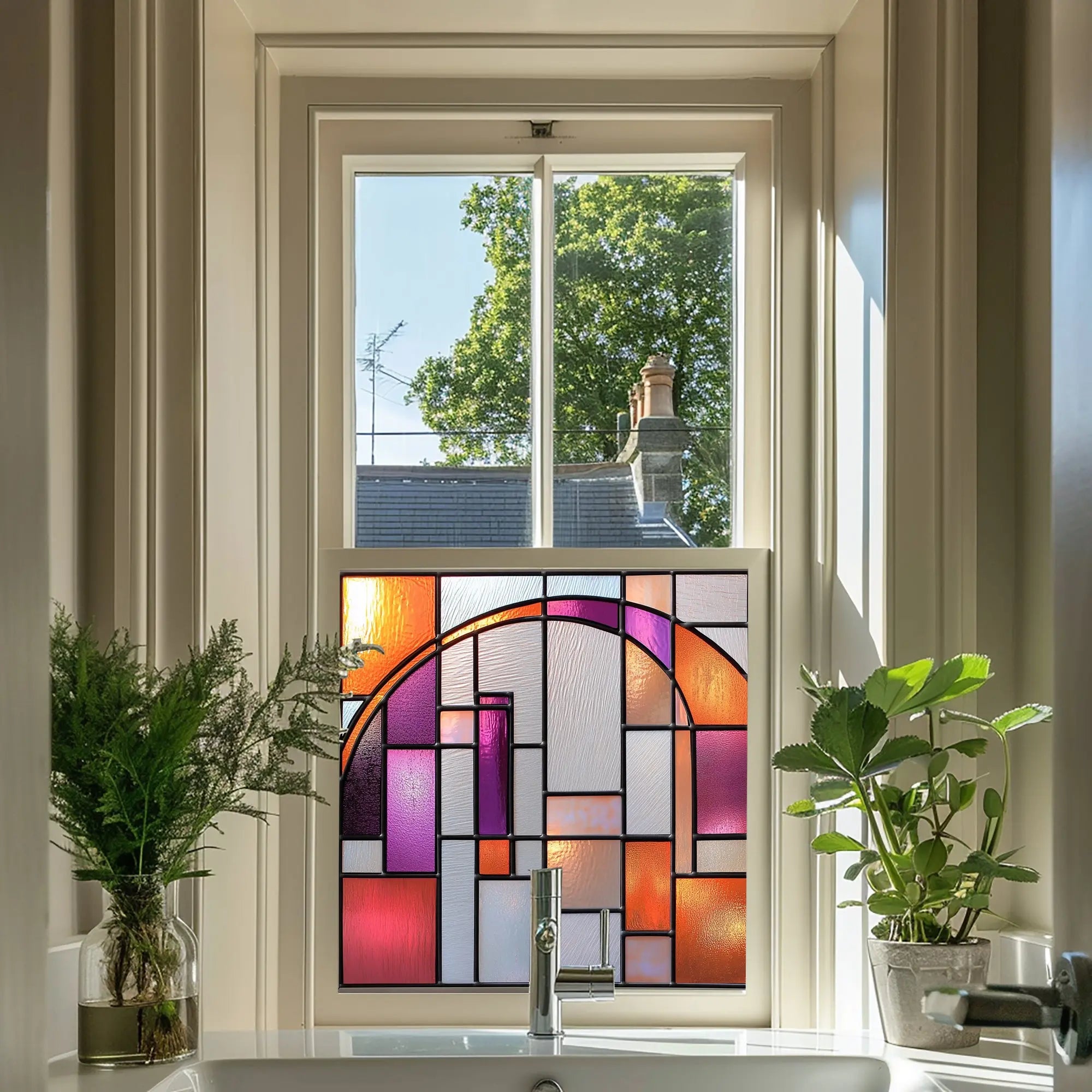 Norcia Stained Glass Window Film Creative Windows
