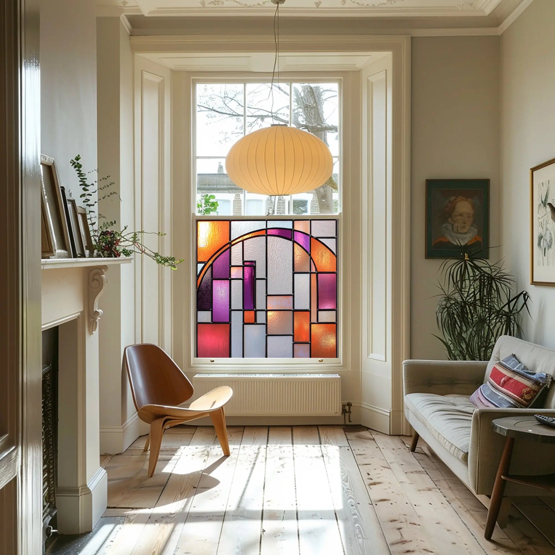 Norcia Stained Glass Window Film Creative Windows