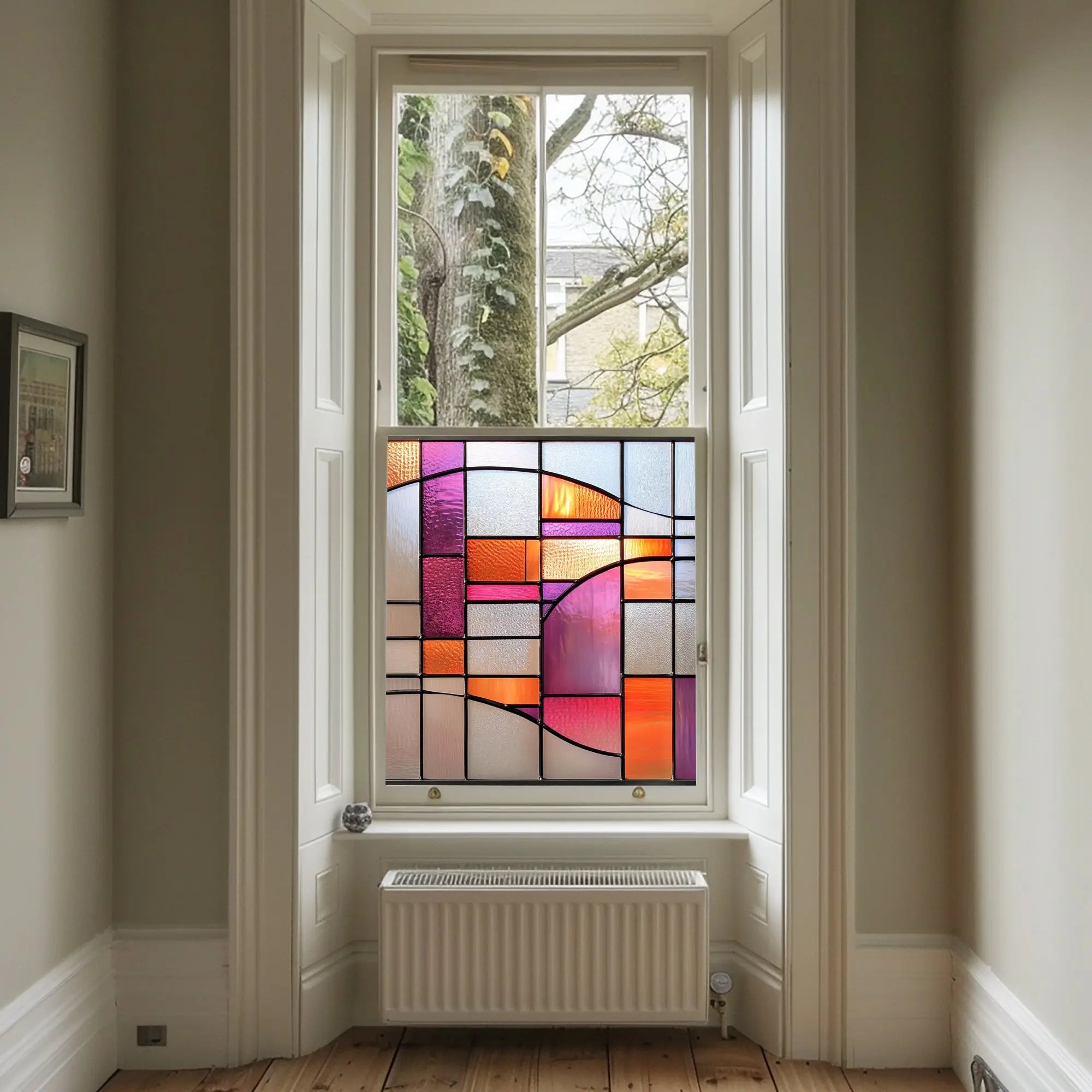 Nuxis Stained Glass Privacy Window Film Creative Windows