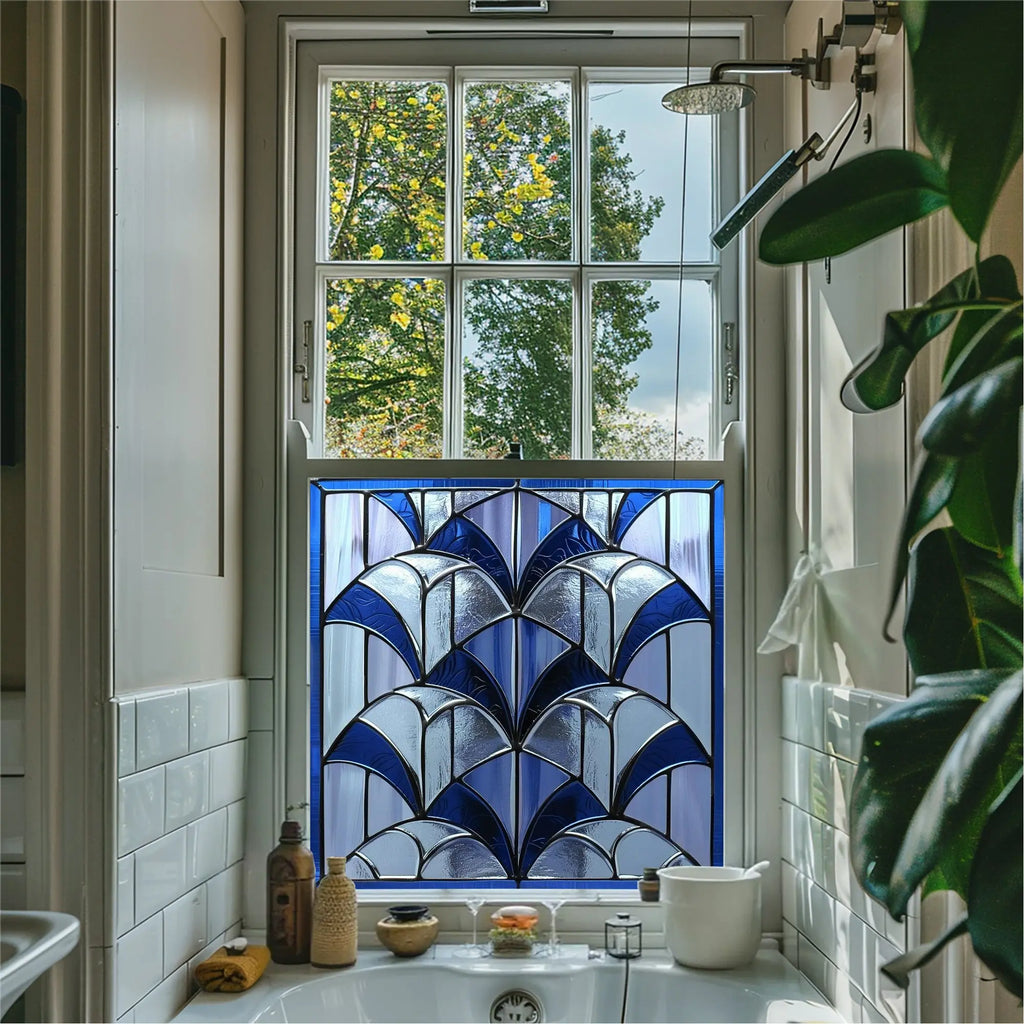 Nureci Stained Glass Privacy Window Film Creative Windows