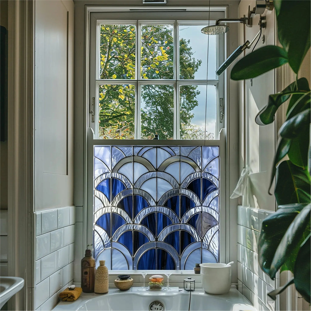 Nulvi Stained Glass Window Film For Privacy Creative Windows