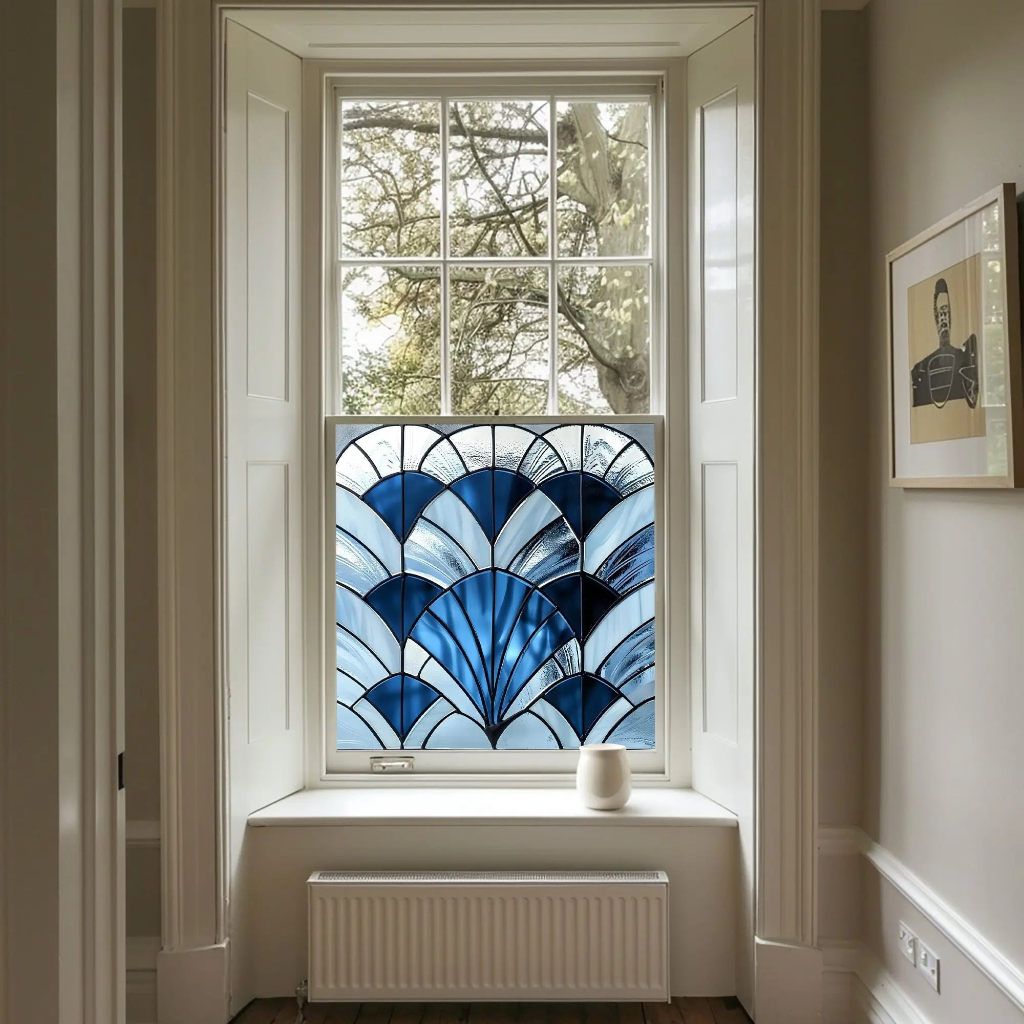 Scordia Art Deco Window Film: Enhance Your Space Creative Windows