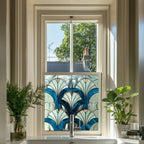 Scopa Art Deco Window Film: Enhance Privacy and Style Creative Windows