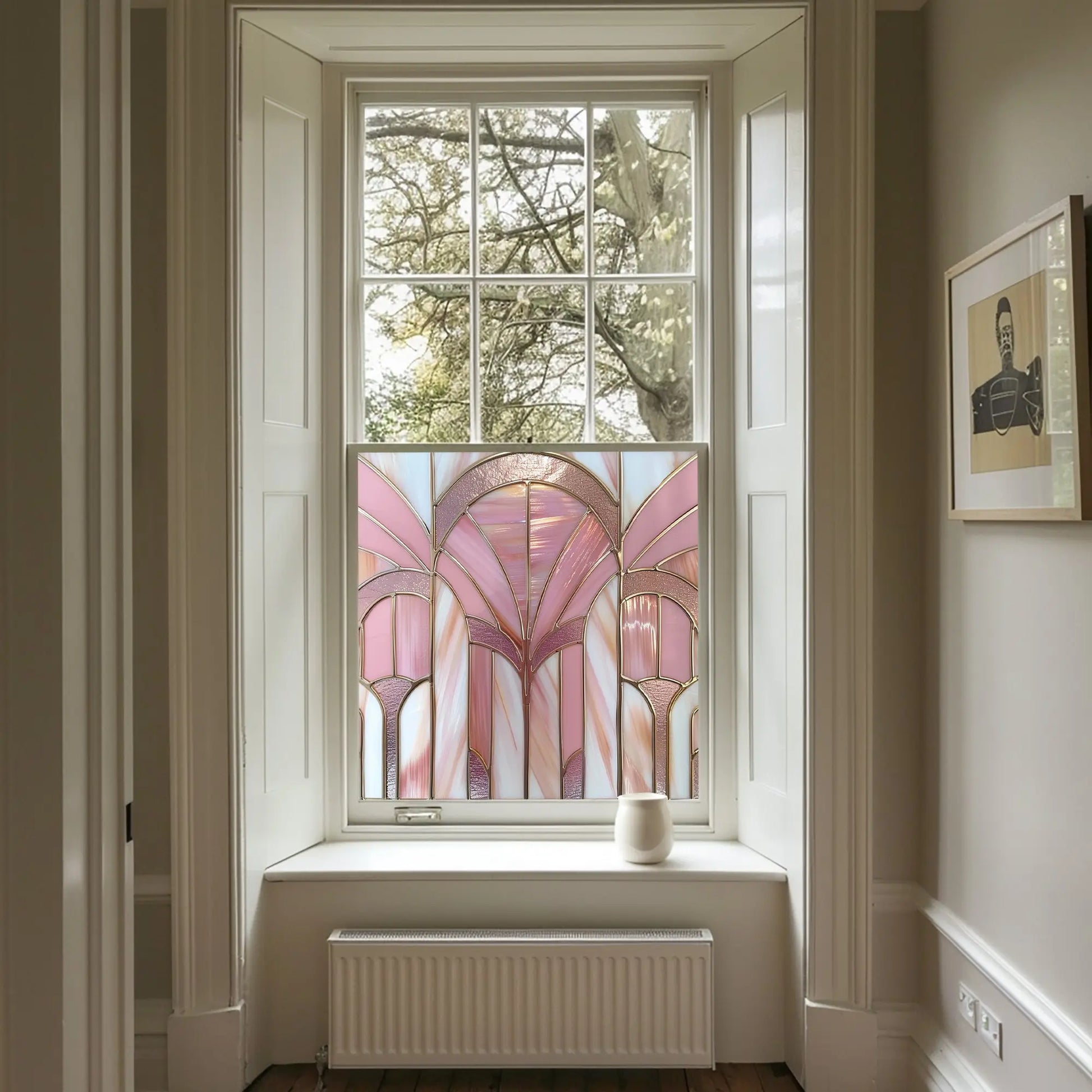 Nurri Stained Glass Privacy Window Film Creative Windows