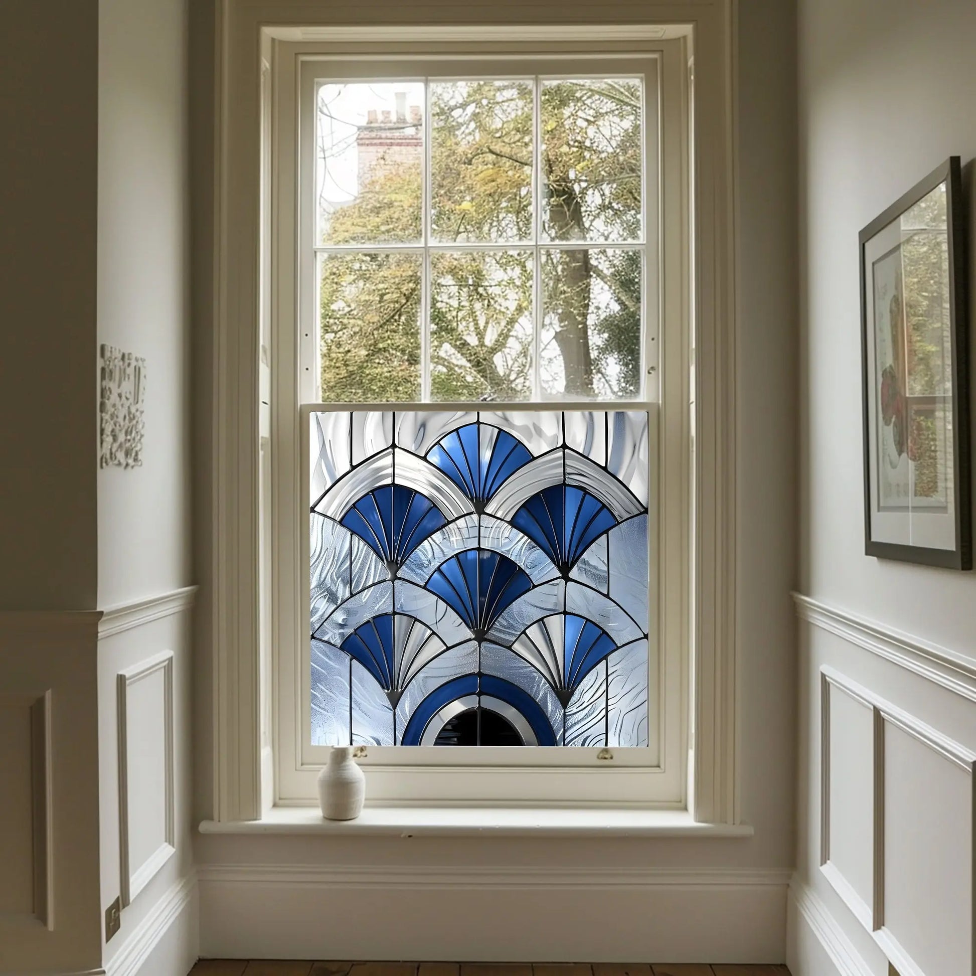 Melzo Stained Glass Privacy Window Film Creative Windows