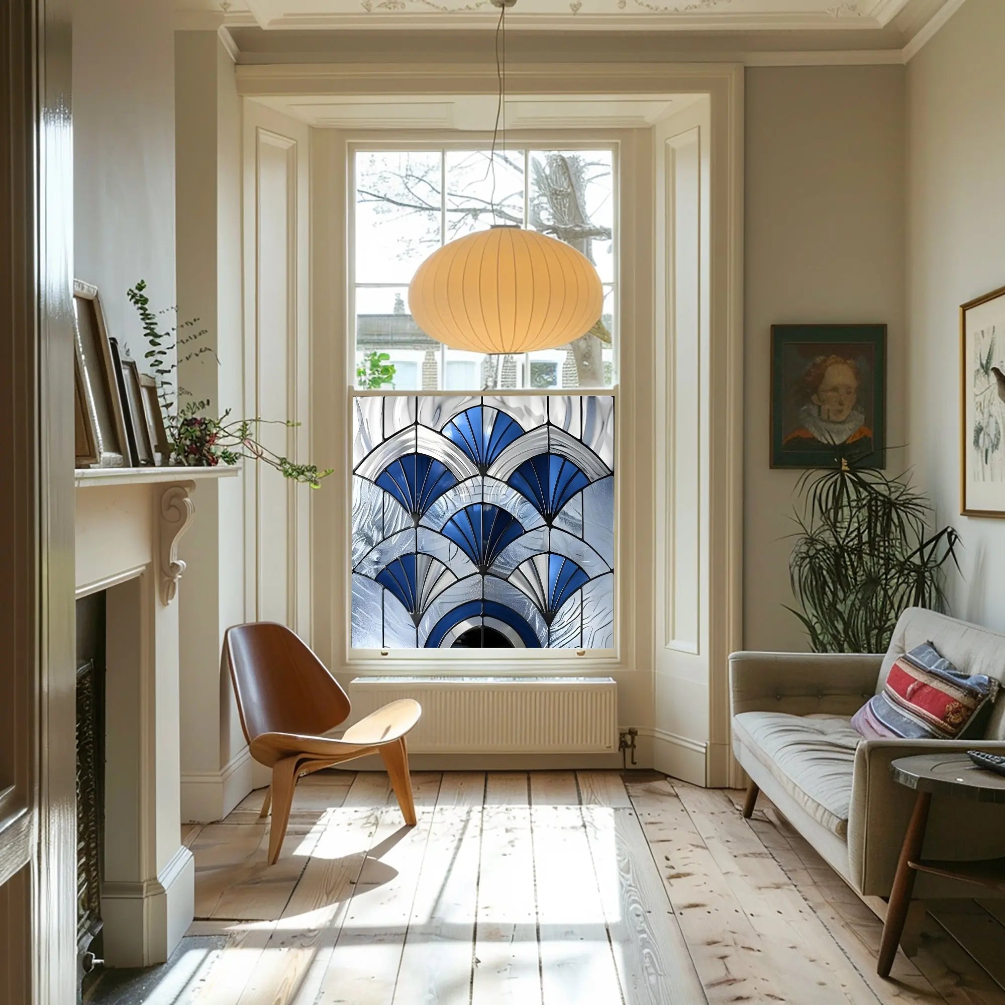 Melzo Stained Glass Privacy Window Film Creative Windows