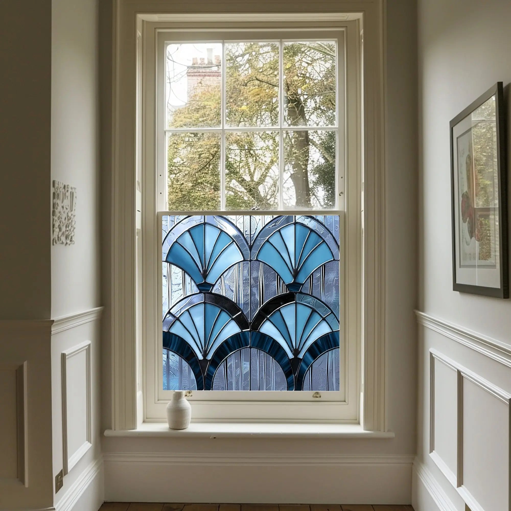 Menconico Stained Glass Privacy Window Film Creative Windows