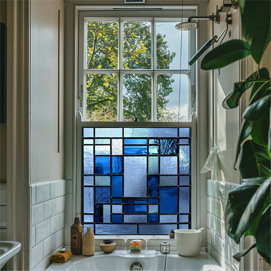 Merlino Privacy Stained Glass Window Film Creative Windows