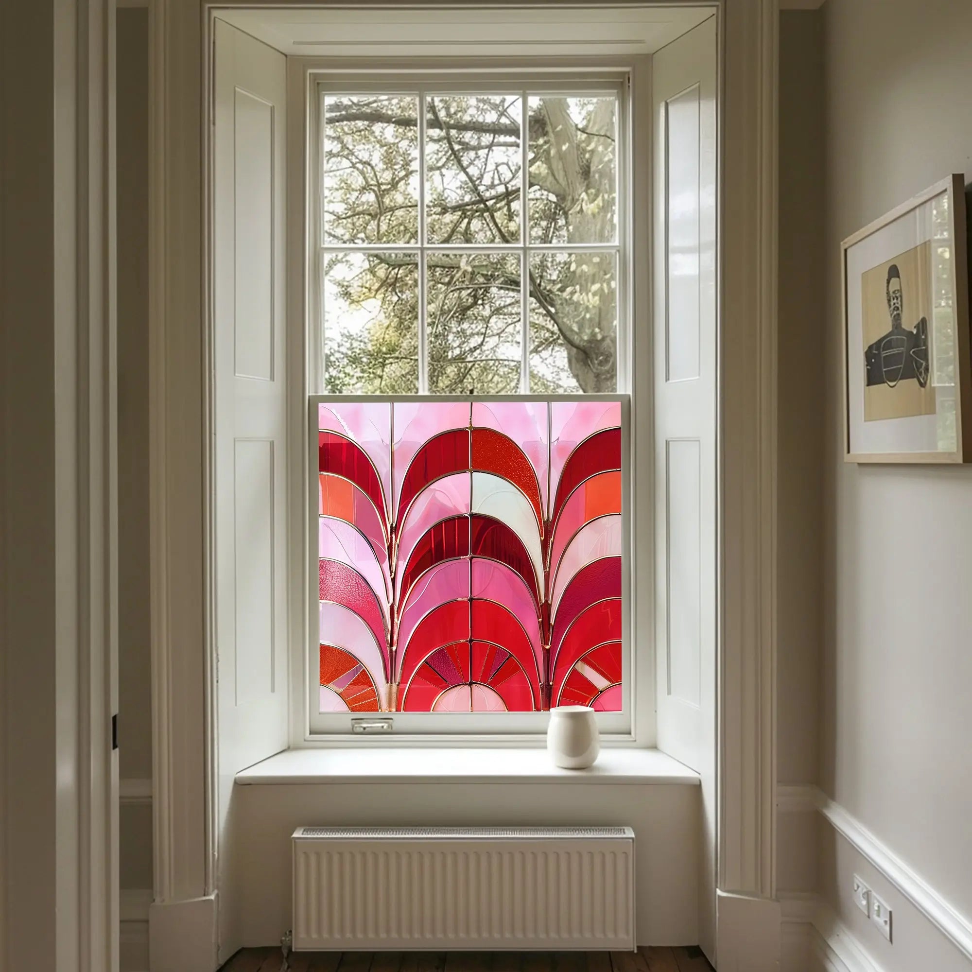 Neviano Privacy Stained Glass Window Film Creative Windows