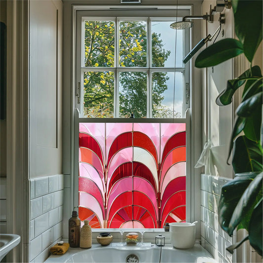 Neviano Privacy Stained Glass Window Film Creative Windows