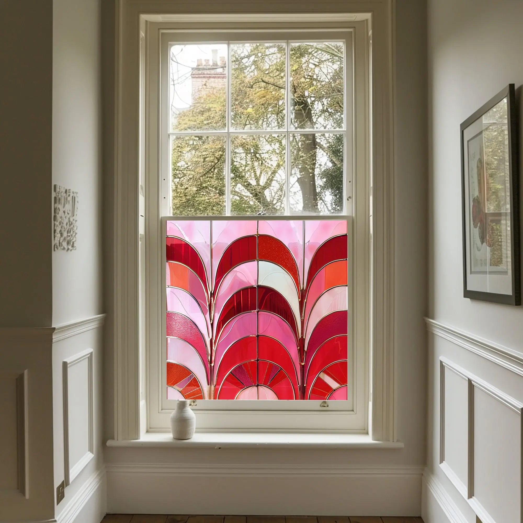 Neviano Privacy Stained Glass Window Film Creative Windows