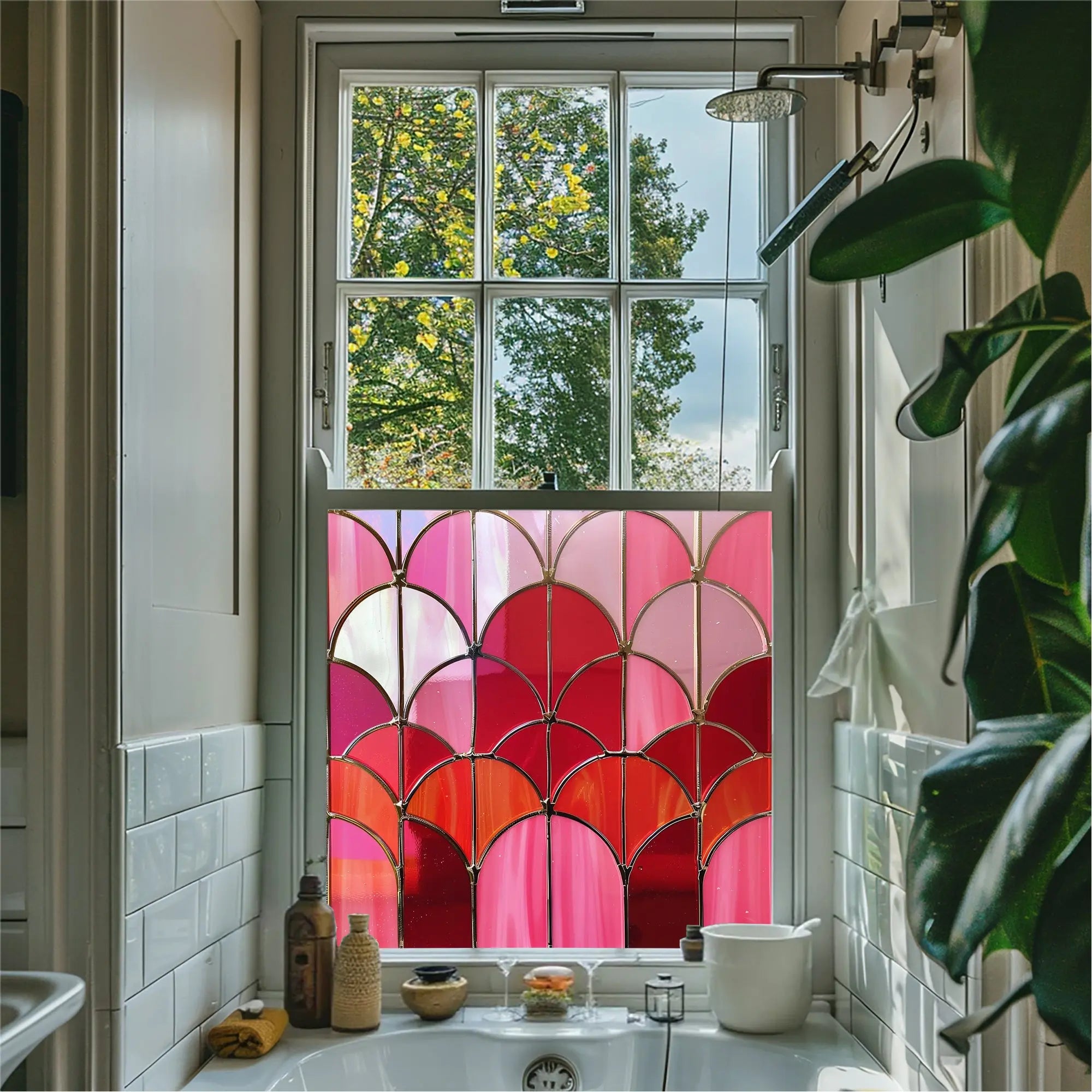 Nus Stained Glass Privacy Window Film Creative Windows