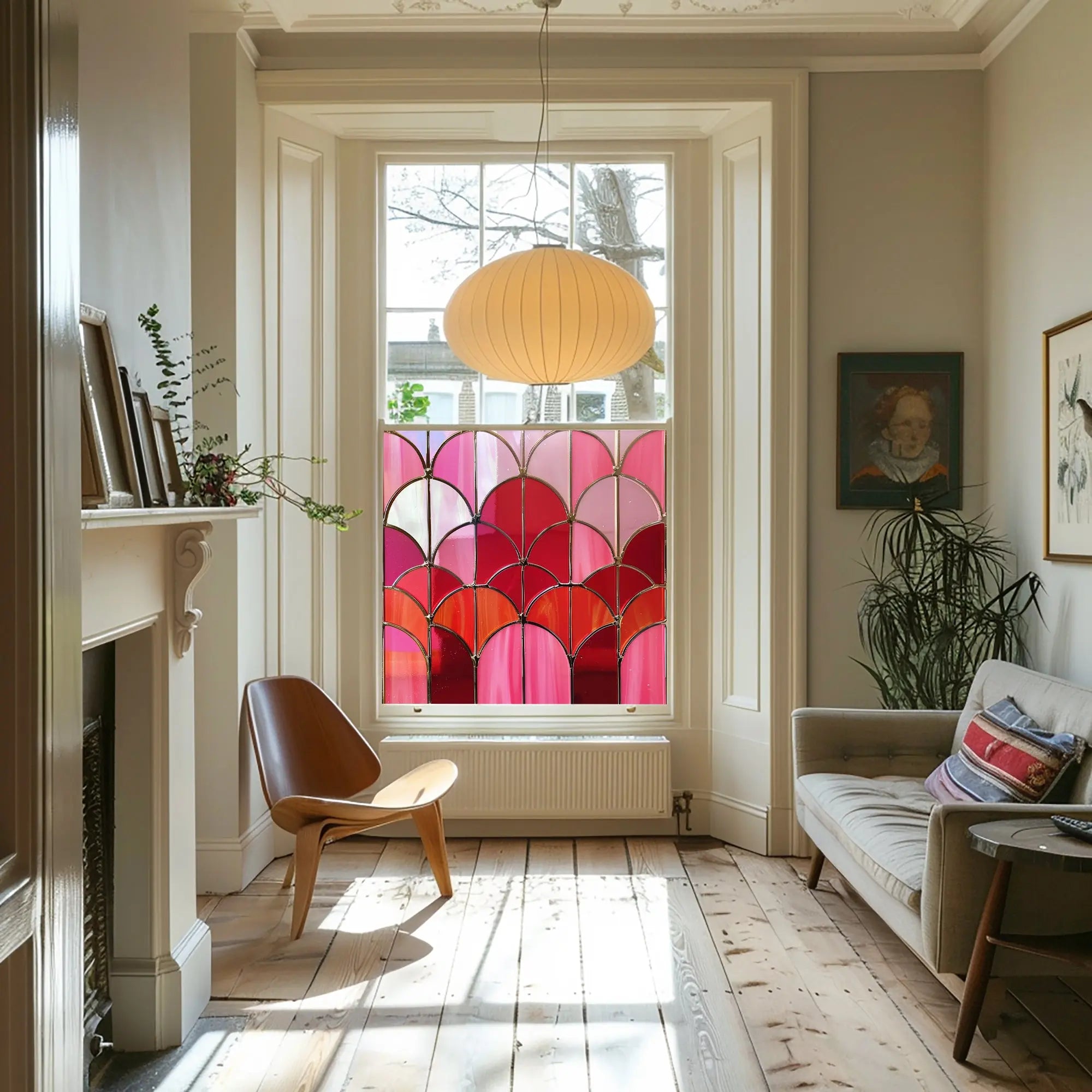 Nus Stained Glass Privacy Window Film Creative Windows