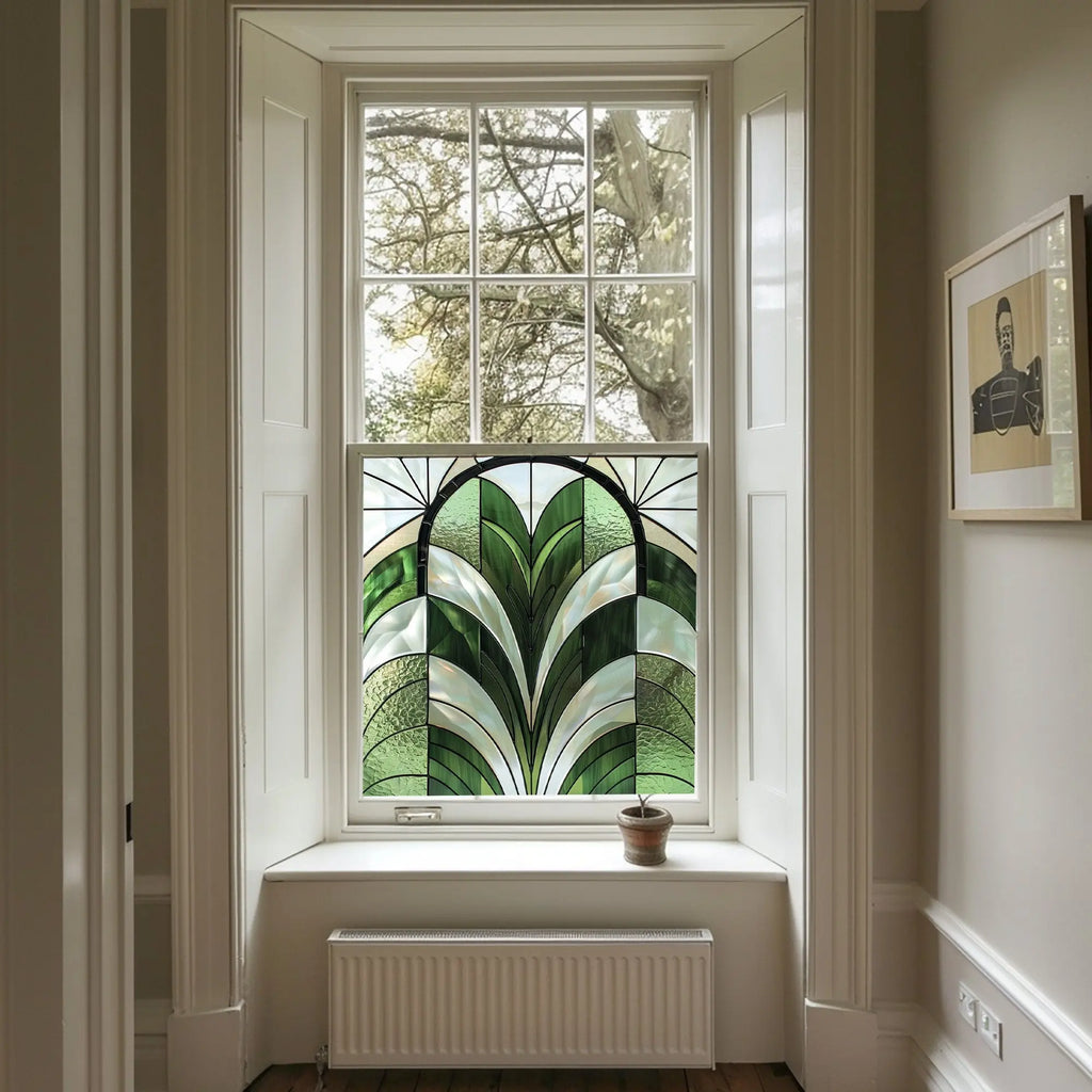 Vinchiaturo Stained Glass Privacy Window Film Creative Windows