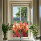 Art Deco Window Film: Aquilonia Stained Glass Decorative Window Film Creative Windows