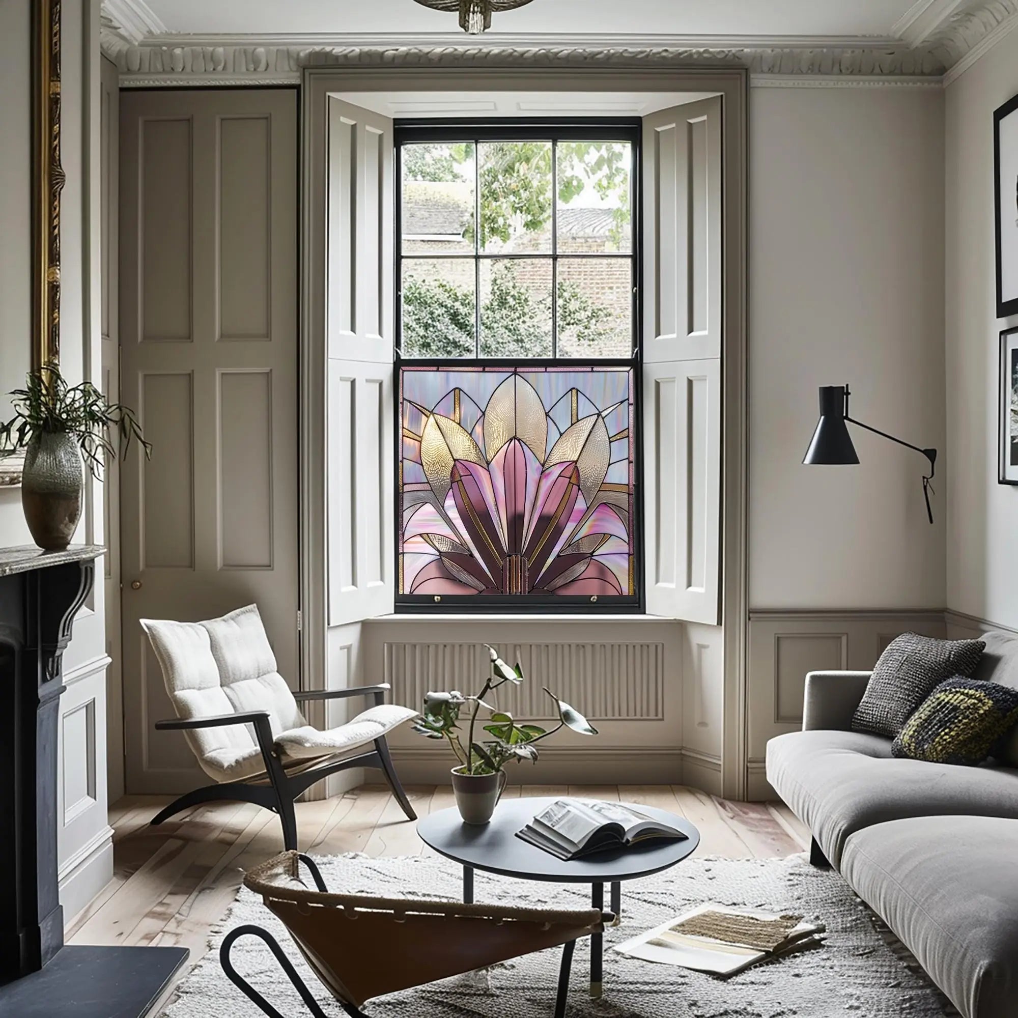 Ragoli Privacy Stained Glass Window Film Creative Windows