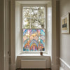 Window Film, Privacy Window Film, Art Deco Window Film, Decorative Window Film, Window, Front Door Window Film, Stained Glass Window Film Creative Windows