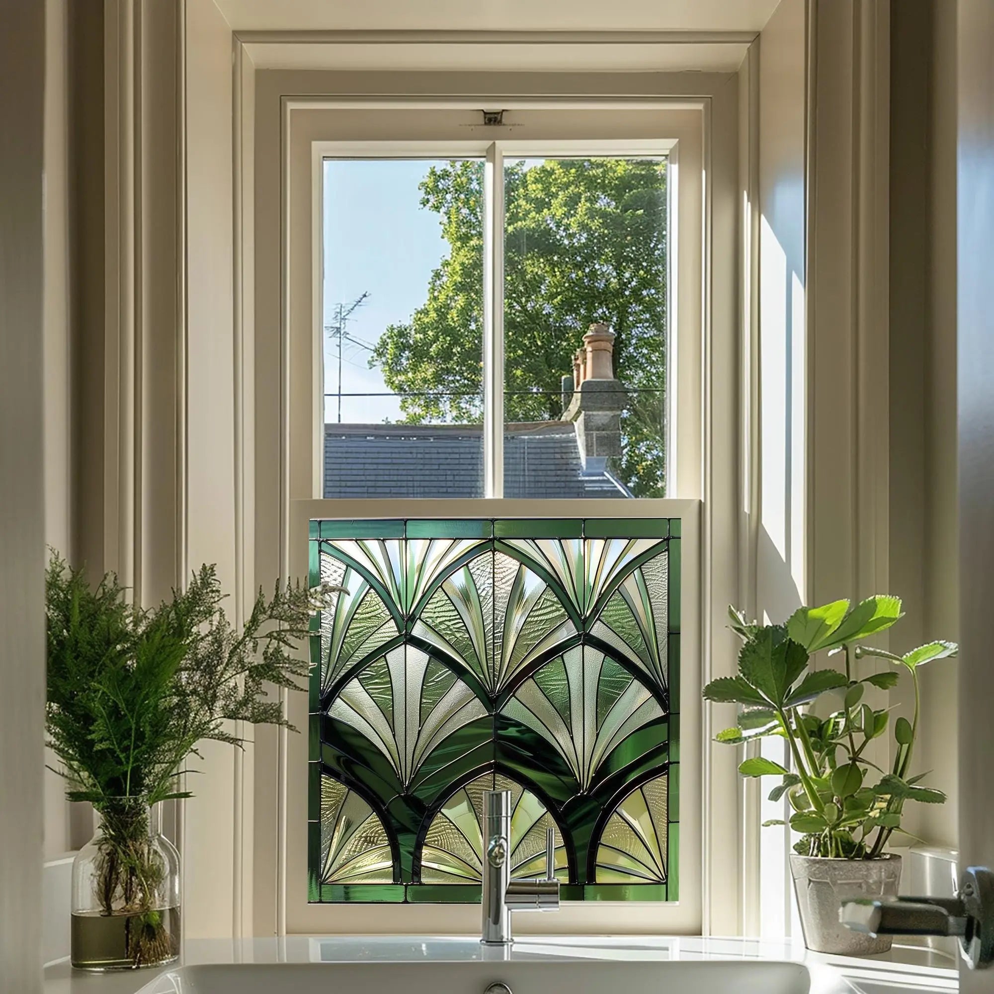 Oviedo Privacy Stained Glass Window Film Creative Windows