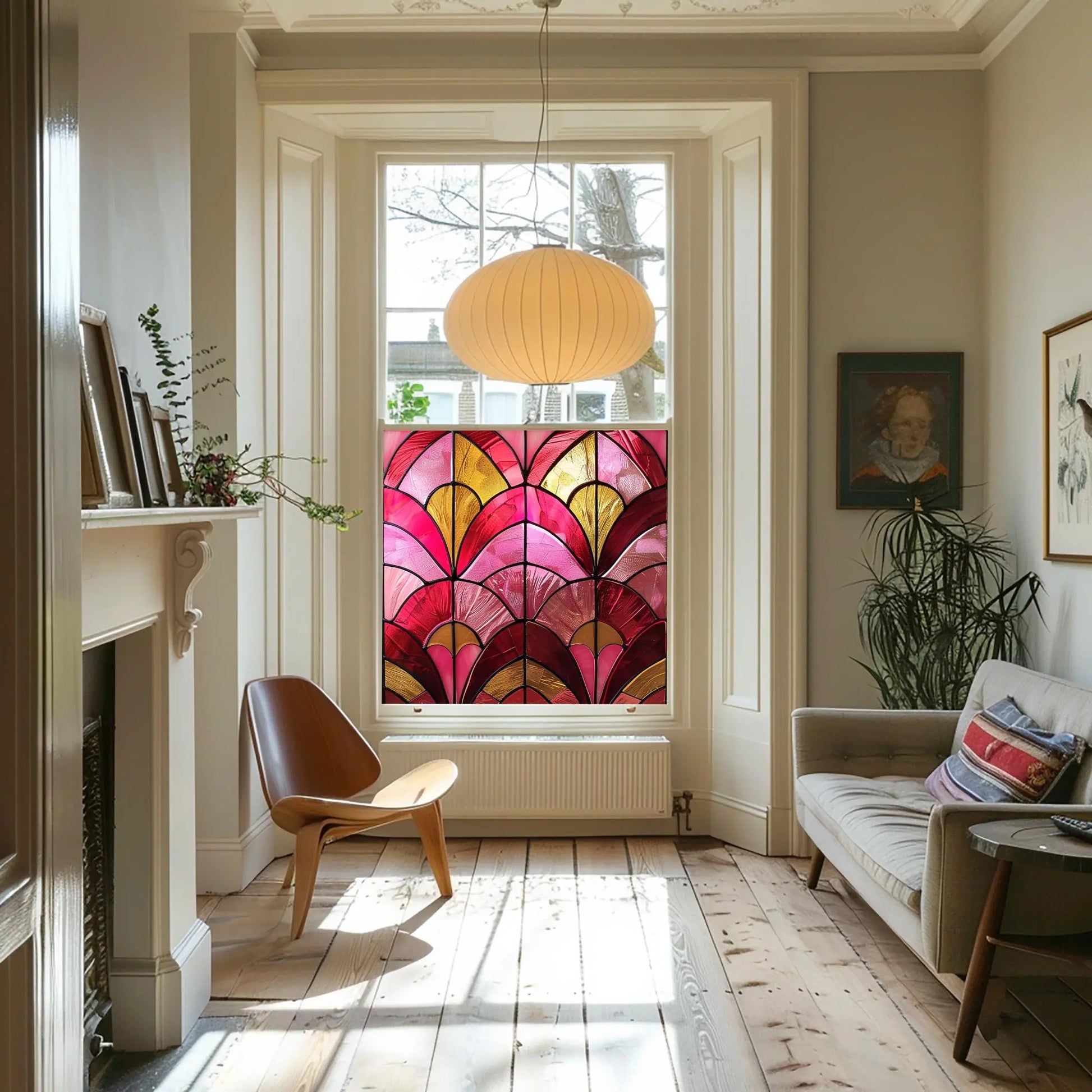 Nule Stained Glass Window Film For Privacy Creative Windows
