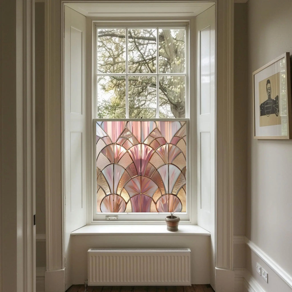 Onifai Stained Glass Privacy Window Film Creative Windows